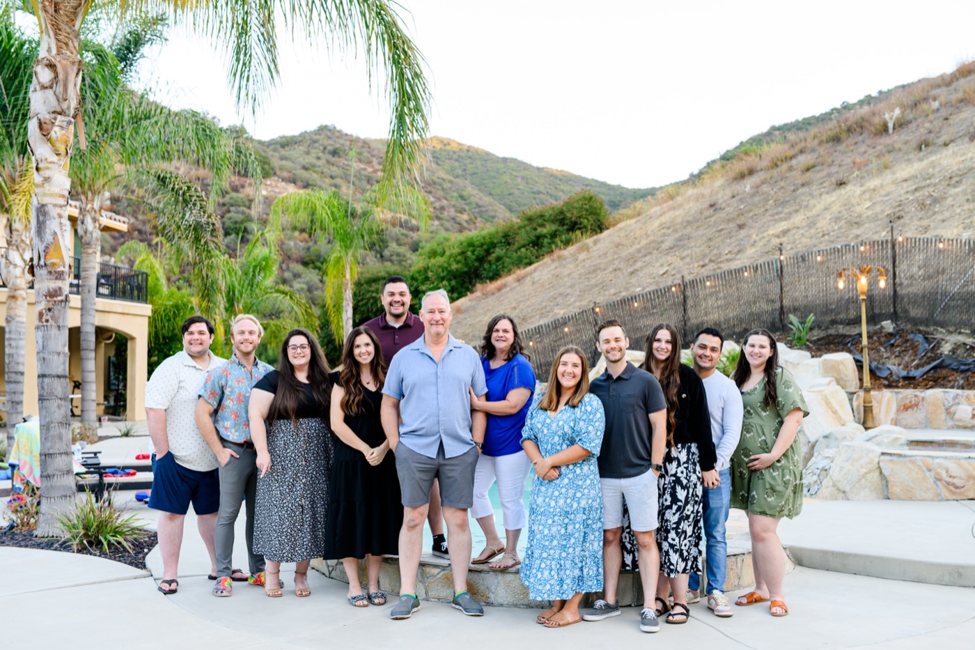 VanDeBrake family — golden hour
